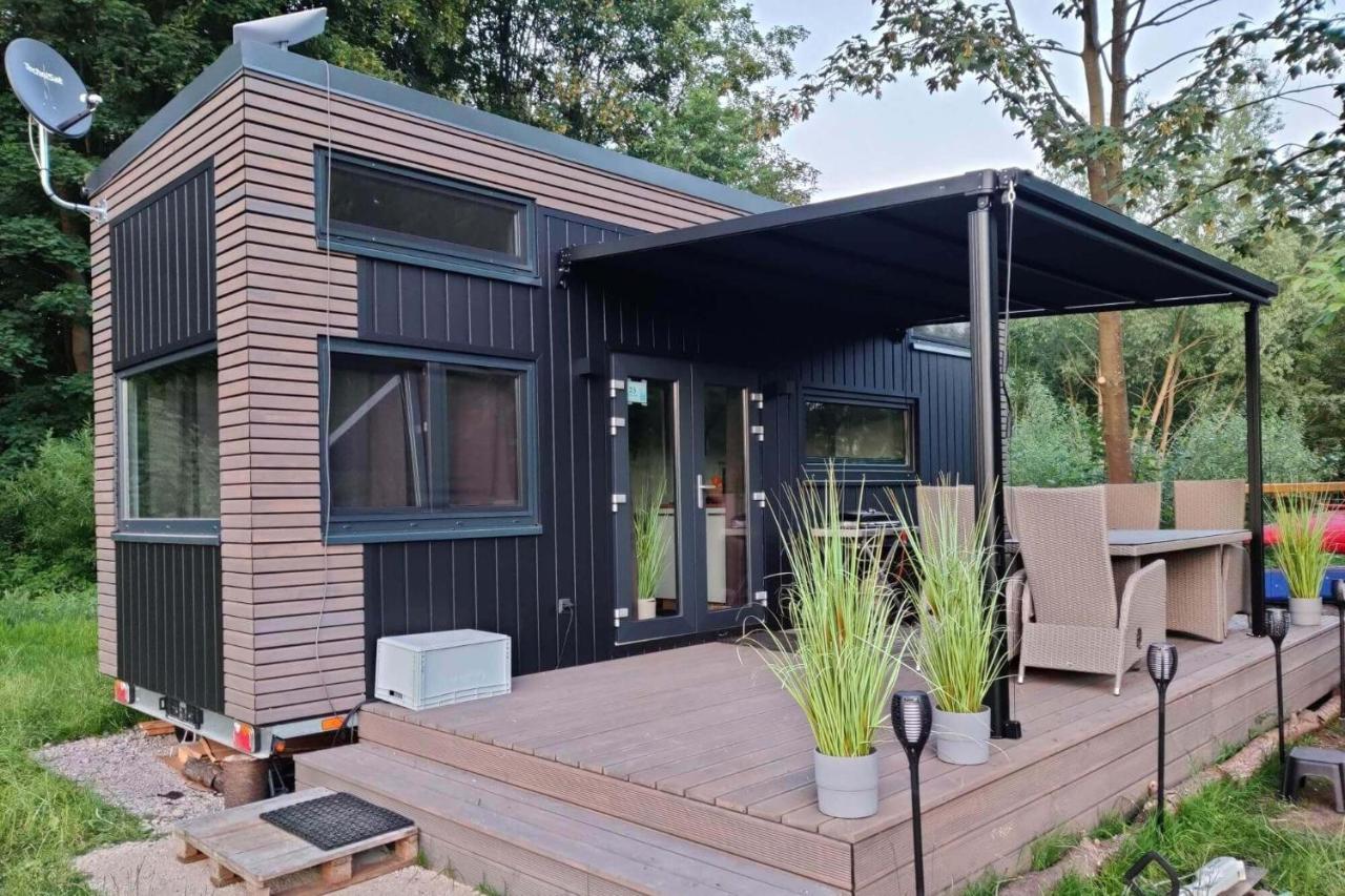 Tiny House Ithblick Direkt Am See Salzhemmendorf المظهر الخارجي الصورة